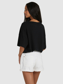 5 Sweet Janis - T-shirt boyfriend pour Femme Noir URJZT03683 Roxy