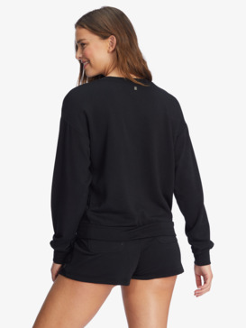 Surfing By Moonlight - Long Sleeve Lounge Top for Women  ARJFT04117