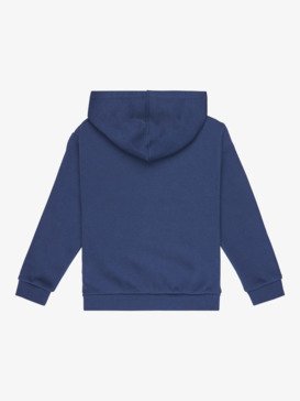 roxy, Surf Feeling Zipped Brushed - Sweatshirt com capuz e fecho para raparigas 4-16, VINTAGE INDIGO (byl0) Surf Feeling Zipped Brushed - Zip Hoodie for Girls 4-16  ERGFT04020