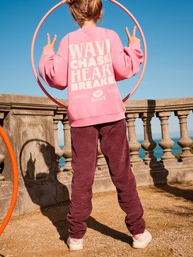 roxy, Thousand Stars - Joggers em bombazina para raparigas 4-16, HUCKLEBERRY (rrf0) Thousand Stars - Corduroy Joggers for Girls 4-16  ERGNP03137