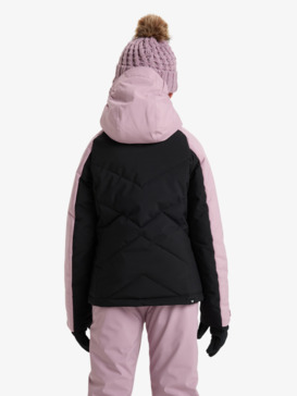 roxy, Snowsylva - Technical Snow Jacket for Girls 8-16, TRUE BLACK (kvj0) Snowsylva - Technical Snow Jacket for Girls 8-16  ERGTJ03202