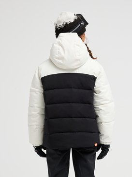 roxy, Snowyhill Puffy 10K - Technical Snow Jacket for Girls 8-16, WHISPER WHITE (wcf0) Snowyhill Puffy 10K - Technical Snow Jacket for Girls 8-16  ERGTJ03205