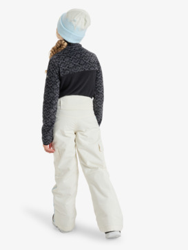 roxy, Banky Ice Girl - Calças técnicas de snow para raparigas 8-16, WHISPER WHITE (wcf0) Banky Ice Girl - Technical Snow Pants for Girls 8-16  ERGTP03060