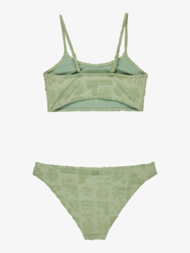 roxy, Beach Check - Maillot deux pièces pour Filles 6-16 ans, BASIL (ghz0) Beach Check - Two-Piece Swim Set for Girls 6 - 16  ERGX203665