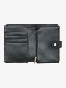 roxy, Polita - Large Zip-Around Wallet for Women, ANTHRACITE (kvj0) Polita - Large Zip-Around Wallet for Women  ERJAA04425