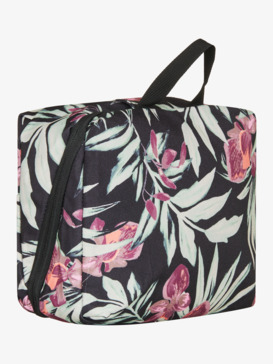roxy, Cute Plane - Medium Beautycase voor Dames, ANTHRACITE WIND SWEPT FLORAL (kvj9) Cute Plane - Medium Vanity Case for Women  ERJBL03324