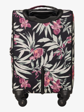 roxy, Cabin Island - Small Wheelie Suitcase for Women, ANTHRACITE WIND SWEPT FLORAL (kvj9) Cabin Island - Small Wheelie Suitcase for Women  ERJBL03325