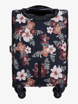 roxy, Cabin Island - Small Wheeled Suitcase for Women, ALMOND TROPICAL FEELS (cmd7) Cabin Island - Small Wheeled Suitcase for Women  ERJBL03328