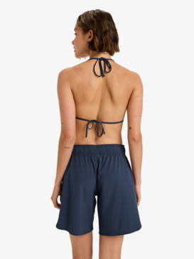 roxy, Roxy Wave 7" - Calções de banho pelo joelho para mulher, MOOD INDIGO (bsp0) Roxy Wave 7" - Board Shorts for Women  ERJBS03300