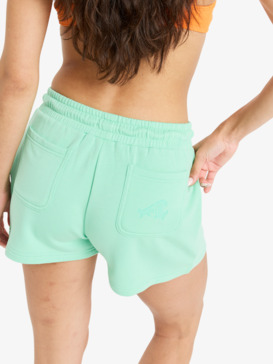 roxy, Surfing By Moonlight - Calças de fato de treino com cintura elástica para Mulher, SPRING BUD (ggg0) Surfing By Moonlight - Lounge Shorts for Women  ERJFB03479