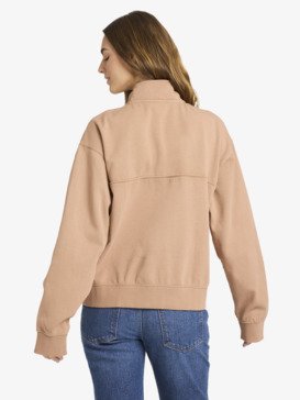 roxy, Our Town - Sweatshirt mit Stehkragen für Frauen, PORTABELLA (czu0) Our Town - Mock Neck Sweatshirt for Women  ERJFT04949