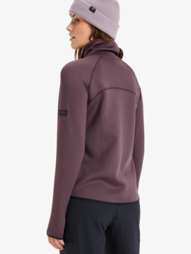 roxy, Soaring Heights - Technische middenlaag voor Dames, HUCKLEBERRY (rrf0) Soaring Heights - Technical Mid Layer for Women  ERJFT04971