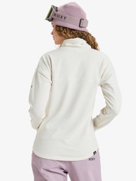 roxy, Vertere - Camiseta técnica para mujer, WHISPER WHITE (wcf0) Vertere - Technical Mid Layer for Women  ERJFT04973