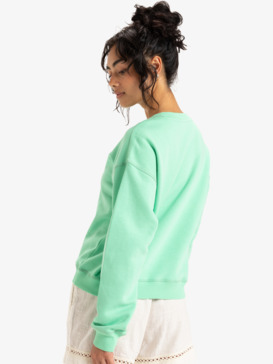 roxy, Perfect Place Brushed - Haut col rond pour Femme, SPRING BUD (ggg0) Perfect Place Brushed - Crew Neck Sweatshirt for Women  ERJFT04986