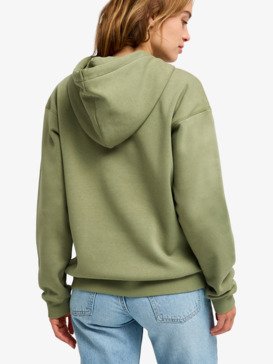 roxy, Surf Stoked Brushed Art - Sweat à capuche pour Femme, OIL GREEN (gld0) Surf Stoked Brushed Art - Hoodie for Women  ERJFT05020