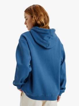 roxy, Surf Stoked Brushed Vt - Sweatshirt com capuz para mulher, VINTAGE INDIGO (byl0) Surf Stoked Brushed Vt - Hoodie for Women  ERJFT05021