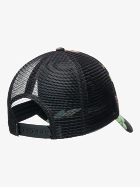 roxy, Beautiful Morning - Truckerkappe für Frauen, ANTHRACITE HIBISCUS HEAT SWIM (kvj6) Beautiful Morning - Trucker Cap for Women  ERJHA04418