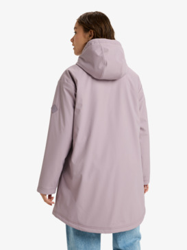 roxy, Rain Road Polar Zip - Veste imperméable pour Femme, NIRVANA (pjq0) Rain Road Polar Zip - Rain Mac for Women  ERJJK03671