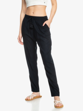 Roxy OCEANSIDE PANT - Broek - dark gull gray/donkergrijs