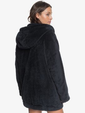 Light Of The Night - Hooded Sherpa Jacket for Women  ERJPF03060