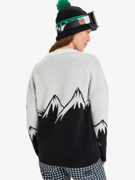 roxy, Cozy Sound - Technische middenlaag voor Dames, TRUE BLACK MOUNT PLACEMENT (kvj9) Cozy Sound - Technical Mid Layer for Women  ERJSW03657