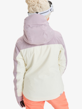 roxy, Free Jet Block 10K - Veste de snow technique pour Femme, NIRVANA (pjq0) Free Jet Block - Technical Snow Jacket for Women  ERJTJ03526
