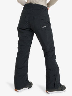 roxy, Backyard - Pantalón técnico de snow para mujer, TRUE BLACK (kvj0) Backyard - Technical Snow Pants for Women  ERJTP03299