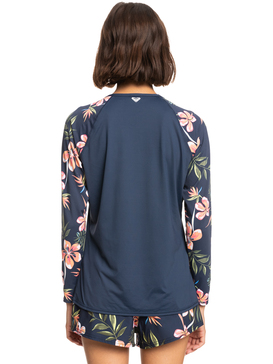 Printed - Long Sleeve Rash Vest for Women  ERJWR03648