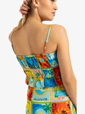 roxy, Atlas Palmy Daze - Tube Top for Women, ATLAS ATLAS PRINT (xbyr) Atlas Palmy Daze - Tube Top for Women  ERJWT03669