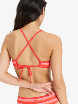 roxy, Jasmin  - Haut de maillot de bain Brassière Femme, POPPY RED (rnn0) Jasmin - Bralette Bikini Top for Women  ERJX305460