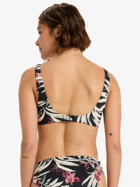 roxy, Pt Beach Classics Uw Bra - Bikini Top for Women, ANTHRACITE WIND SWEPT FLORAL (kvj9) Pt Beach Classics Uw Bra - Bikini Top for Women  ERJX305556