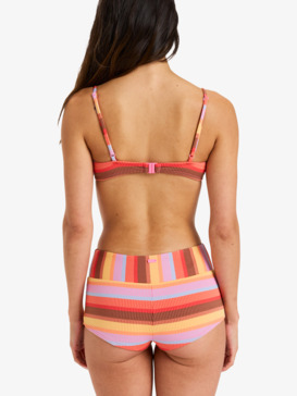 roxy, Sunset Stripe Bralette - Triangle Bikini Top for Women, PINK COSMOS (mlb0) Sunset Stripe Bralette - Triangle Bikini Top for Women  ERJX305573