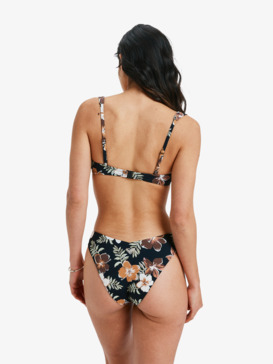 roxy, Nostalgic Feels - Bikinitop met Beugels Cupmaat D voor Dames, ALMOND TROPICAL FEELS (cmd7) Nostalgic Feels - D-Cup Underwired Bikini Top for Women  ERJX305617