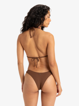 roxy, Lagos Hl - Cheeky Fit Bikinihosen für Damen, FONDUE FUDGE (czg0) Lagos Hl - Cheeky Bikini Bottoms for Women  ERJX405073