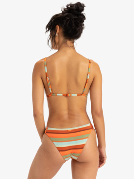 roxy, Sunset Stripe - Klassische Bikinihosen für Damen, ORANGE TIGER (nlm0) Sunset Stripe - Classic Bikini Bottoms for Women  ERJX405076