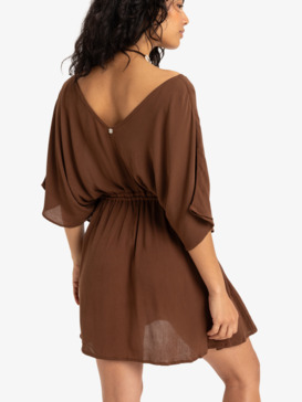 roxy, Sun Baby - Túnica minicaftán para Mujer, FONDUE FUDGE (czg0) Sun Baby - Mini Caftan Cover-Up for Women  ERJX603469