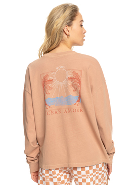 Love Sunset - Oversized Boyfriend T-Shirt for Women  ERJZT05458