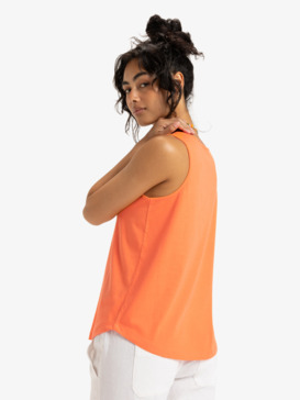 roxy, Surfclassic Organic - Débardeur pour Femme, NECTARINE (njg0) Surfclassic Organic - Vest Top for Women  ERJZT05970
