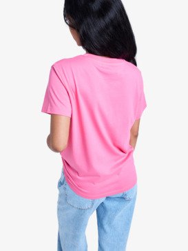 roxy, Ocean Road Art - Short Sleeve T-Shirt for Women, SANGRIA SUNSET (mlw0) Ocean Road Art - Short Sleeve T-Shirt for Women  ERJZT06015