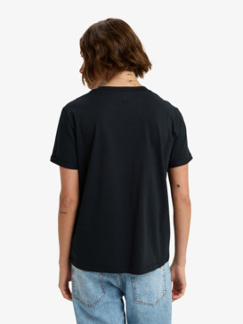 roxy, Oceanregular Poster - T-Shirt à manches courtes pour Femme, ANTHRACITE (kvj0) Oceanregular Poster - Short Sleeve T-Shirt for Women  ERJZT06017