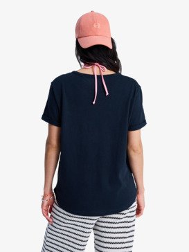 roxy, Oceanwave Regular Emby - T-Shirt à manches courtes pour Femme, ANTHRACITE (kvj0) Oceanwave Regular Emby - Short Sleeve T-Shirt for Women  ERJZT06030