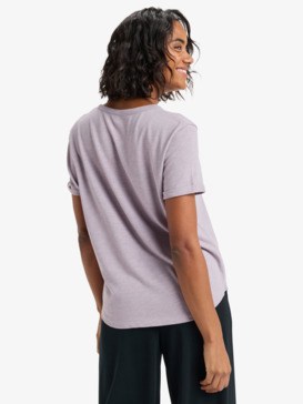 roxy, Oceanwave Regular Slub - Maglietta oversize da Donna, NIRVANA (pjq0) Oceanwave Regular Slub - Oversized T-Shirt for Women  ERJZT06063
