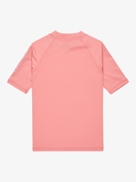 roxy, Whole Hearted - Short Sleeve Rash Vest for Girls 2-7, PLUMERIA (mhd0) Whole Hearted - Short Sleeve Rash Vest for Girls 2-7  ERLWR03230
