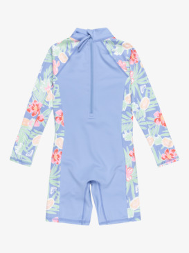 Tropical Story - Long Sleeves One-Piece Rashguard for Girls 2 - 7  ERLWR03331