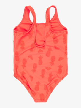 roxy, Pineapple Pop - One-Piece Swimsuit for Girls 2 - 7, EMBERGLOW PINEAPPLE TEENIE (nkn6) Pineapple Pop - One-Piece Swimsuit for Girls 2 - 7  ERLX103117