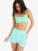 ぽぽ Hibiscus Daze - Triangle Bikini Top for Women | Roxy