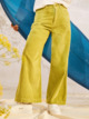 Surf On Cloud - Corduroy Wide Leg Trousers for Women  ERJNP03523