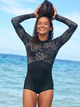 Roxy Pro Wave  - Long Sleeves One-Piece Swimsuit for Women  ERJWR03776