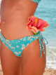 Printed Beach Classics - Tie Side Bikini Bottoms for Women  ERJX404857