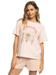 Moonlight Sunset A - Oversized Boyfriend T-Shirt for Women  ERJZT05480